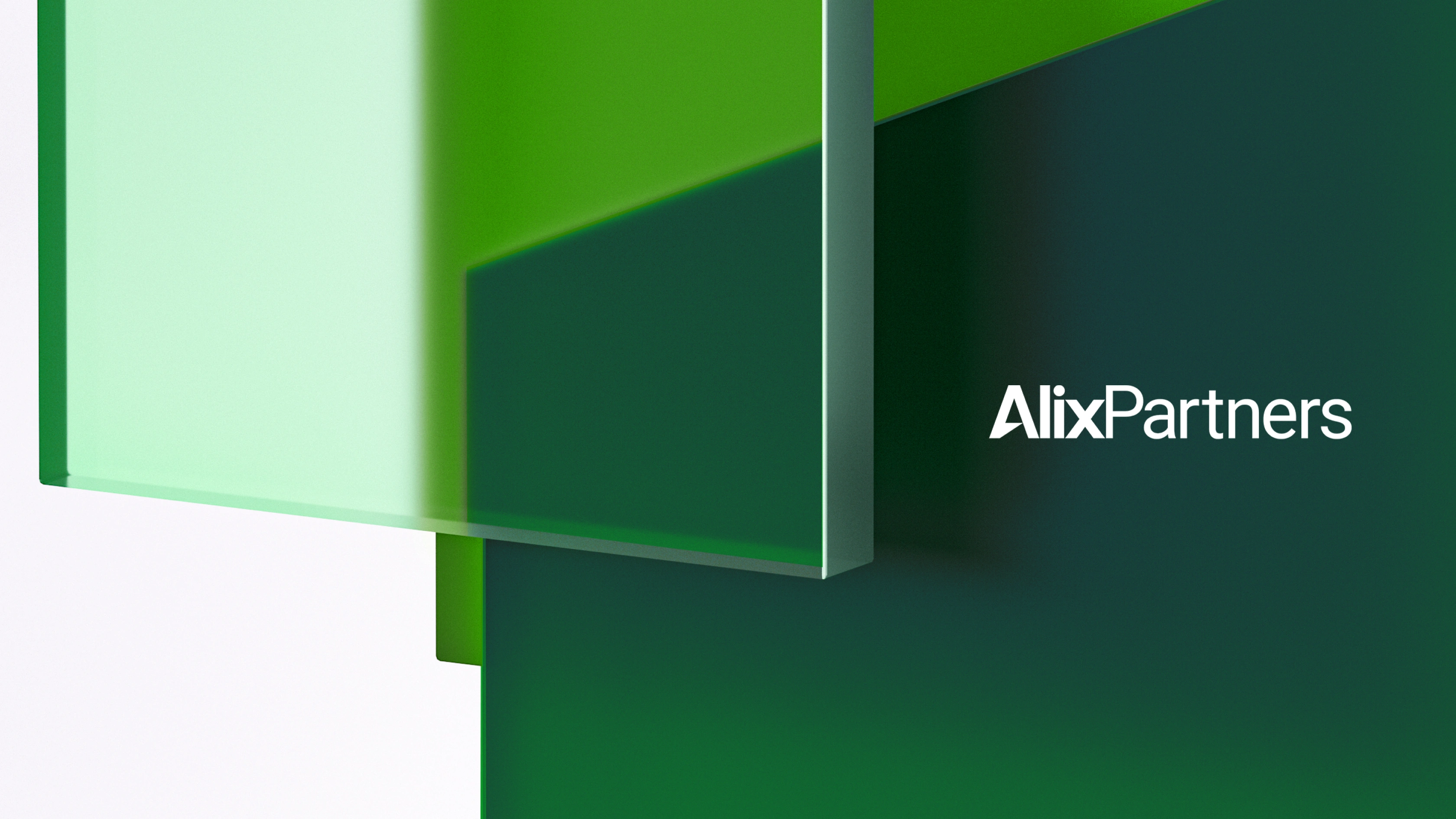 AlixPartners green logo pattern