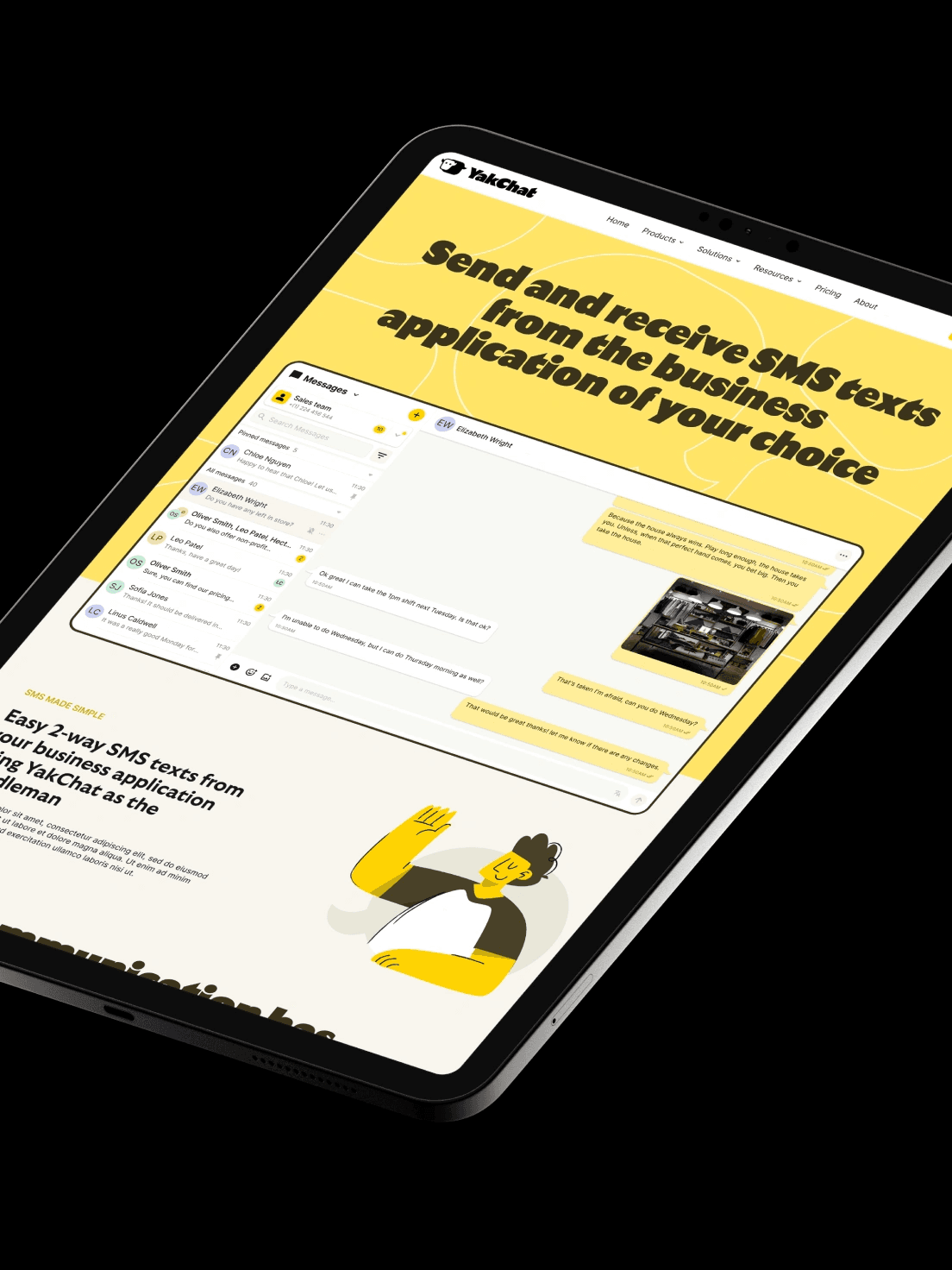 YakChat website