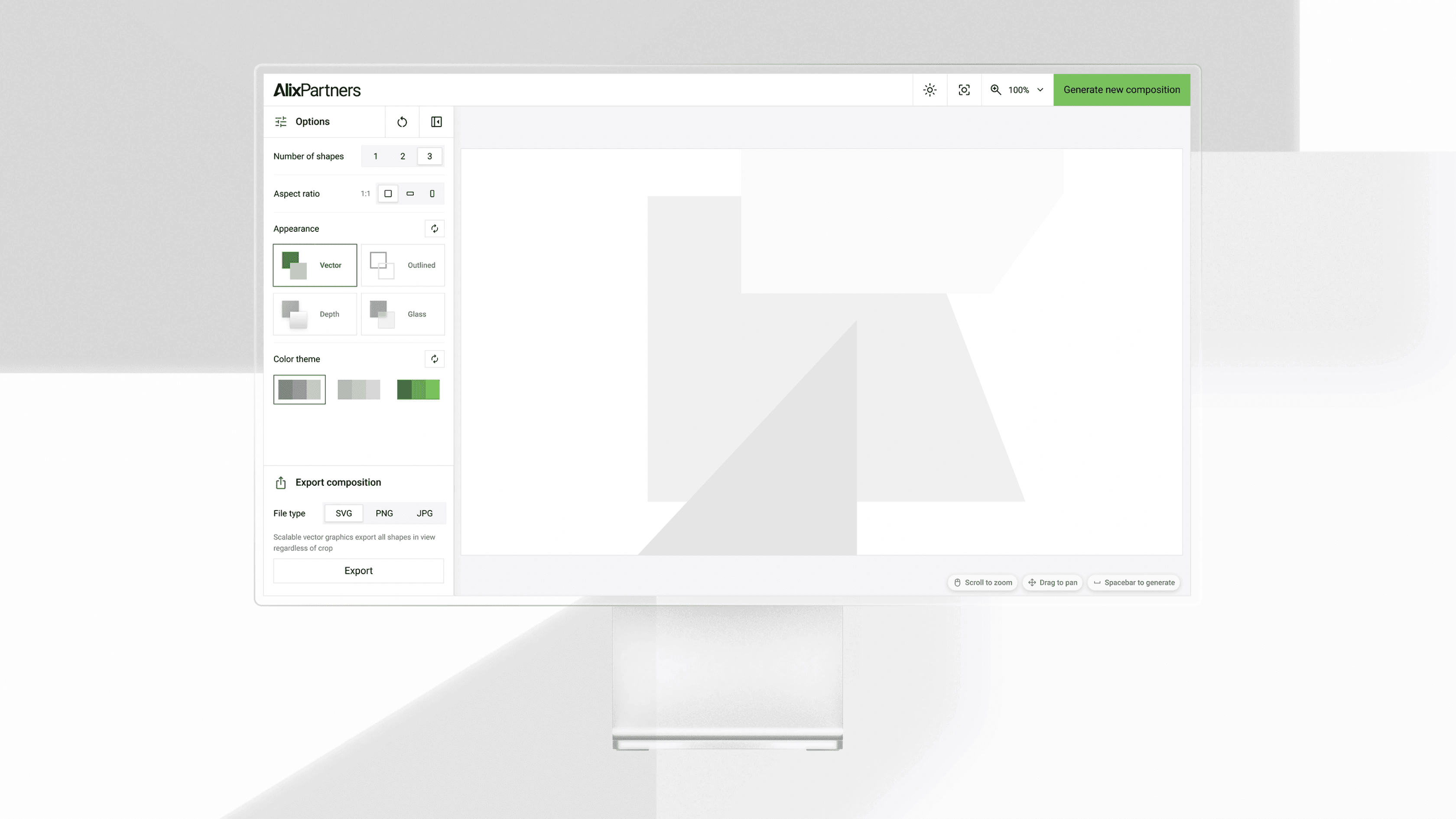 Forge UI design